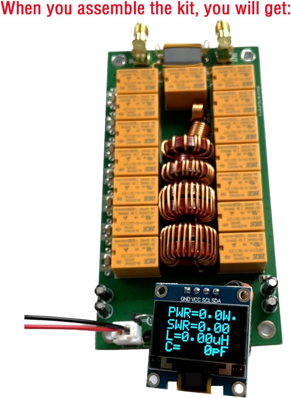 Automated Antenna Tuner Kit for Ham Radio
