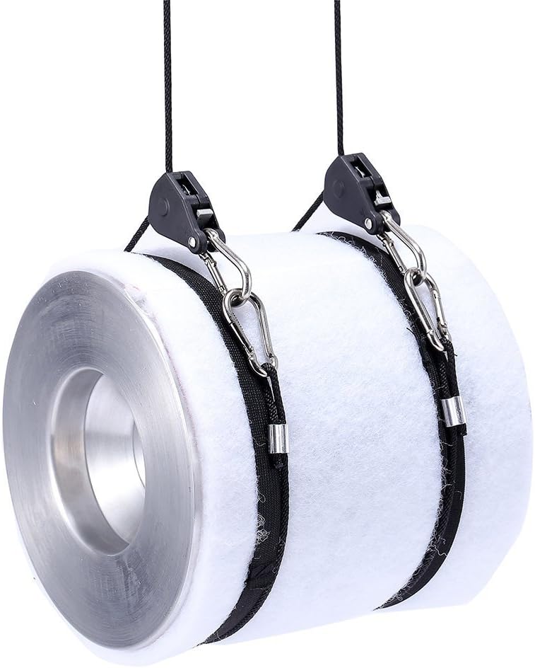iPower 150 lbs Heavy Duty Adjustable Rope Hangers 2-Pairs