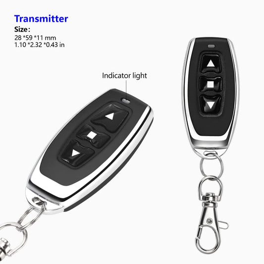 Wireless DC Motor Remote Control Switch 12V-80V 5A Relay