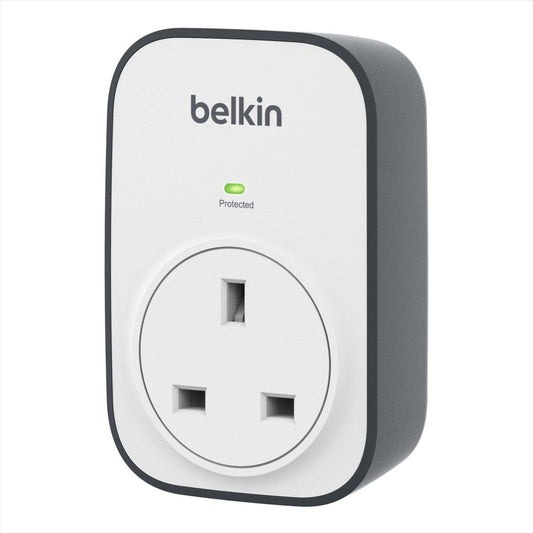 Belkin SurgeCube 1‑Way Surge Protector Plug – White for Home