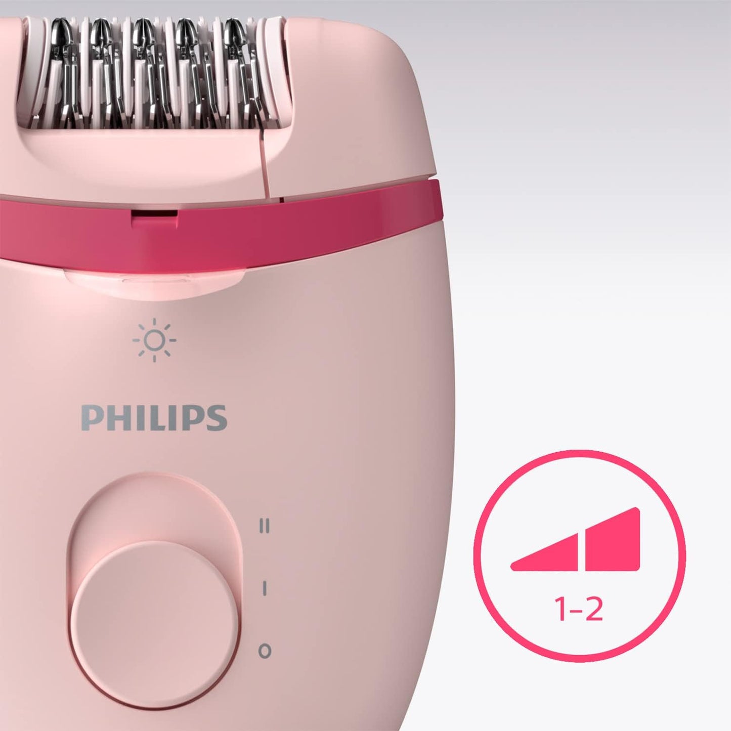 Philips Satinelle Essential Corded Epilator with 5 Attachments
