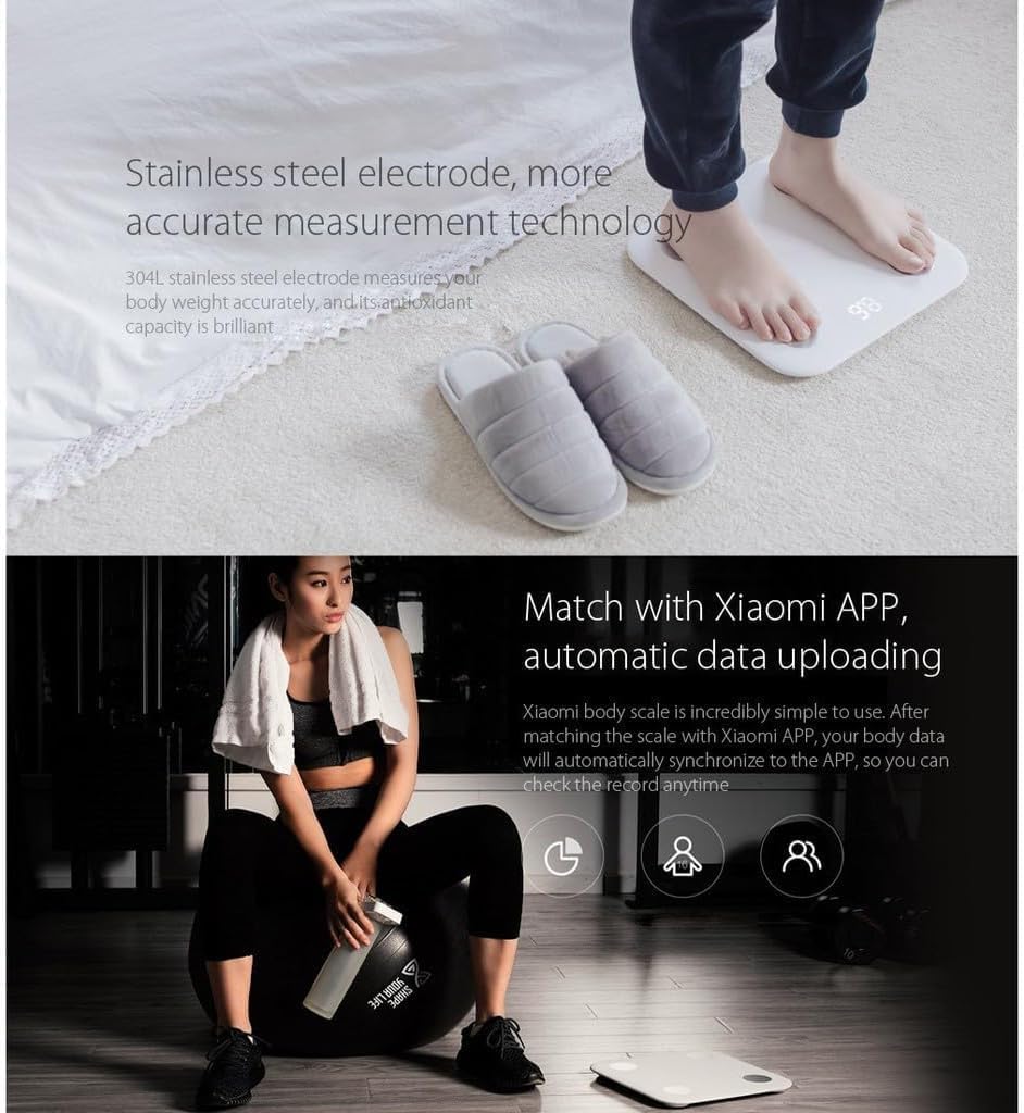 Xiaomi Mi Body Composition Scale 2 Smart Bluetooth Health Tracker