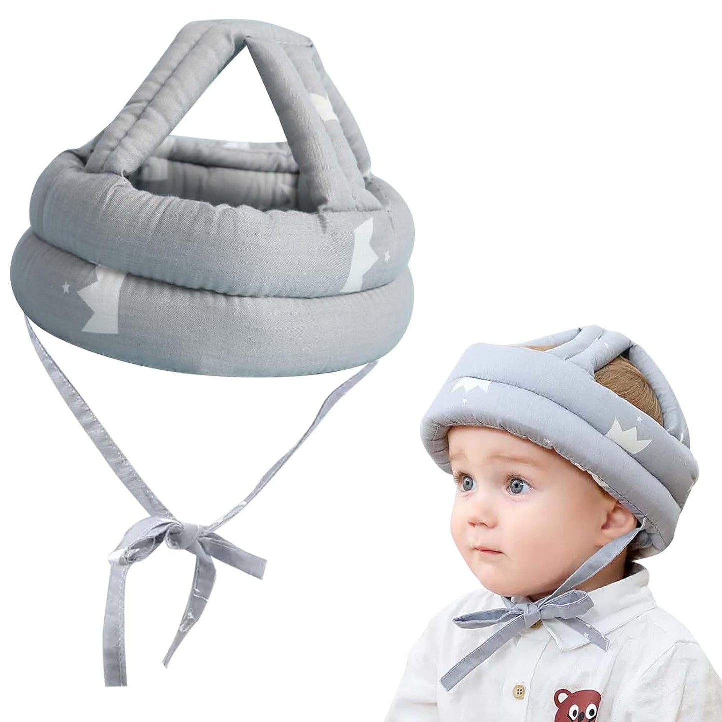 Infant Head Protector: 360° Anti-Collision Safety Helmet for Babies Toddlers