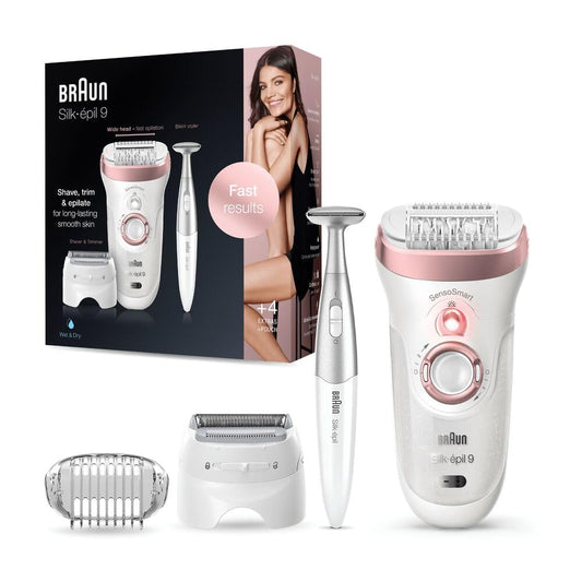 Braun Silk Epil 9/890 Rose Gold Smart Wet-Dry Epilator