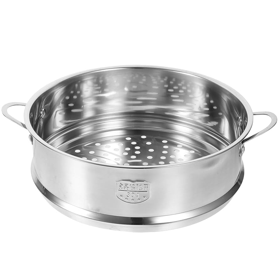 Cabilock Versatile Stainless Steel Steamer Insert Basket for Healthy Cooking