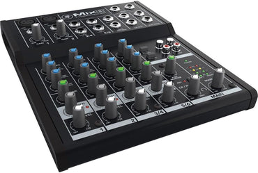 Mackie Mix8 8-Channel Compact Mixer, Black