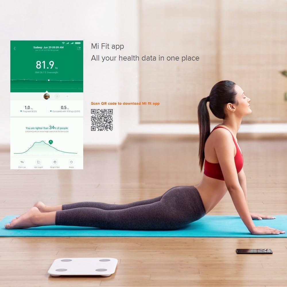 Xiaomi Mi Body Composition Scale 2 Smart Bluetooth Health Tracker