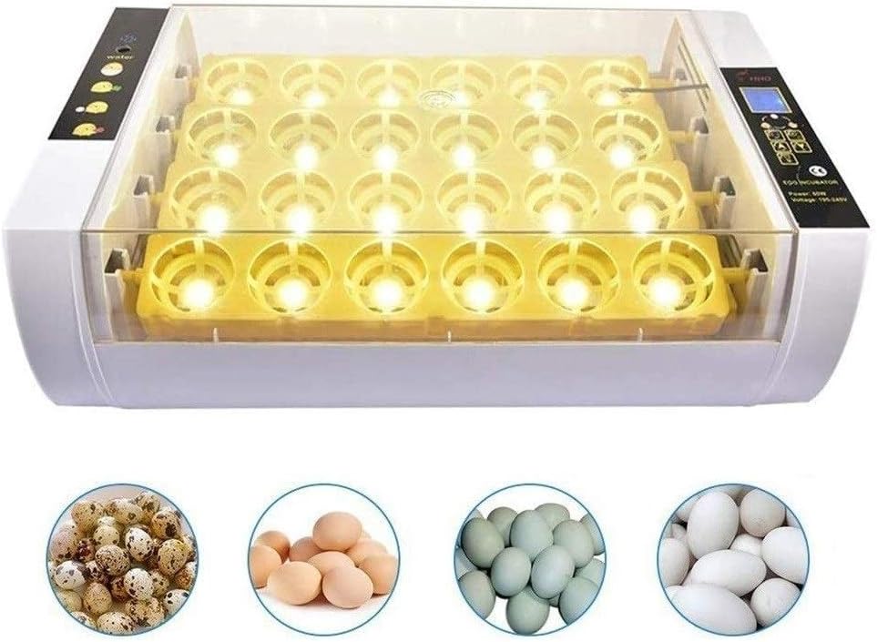 Smart Digital Egg Incubator: Automatic Turning, Temperature Control, LED Candler