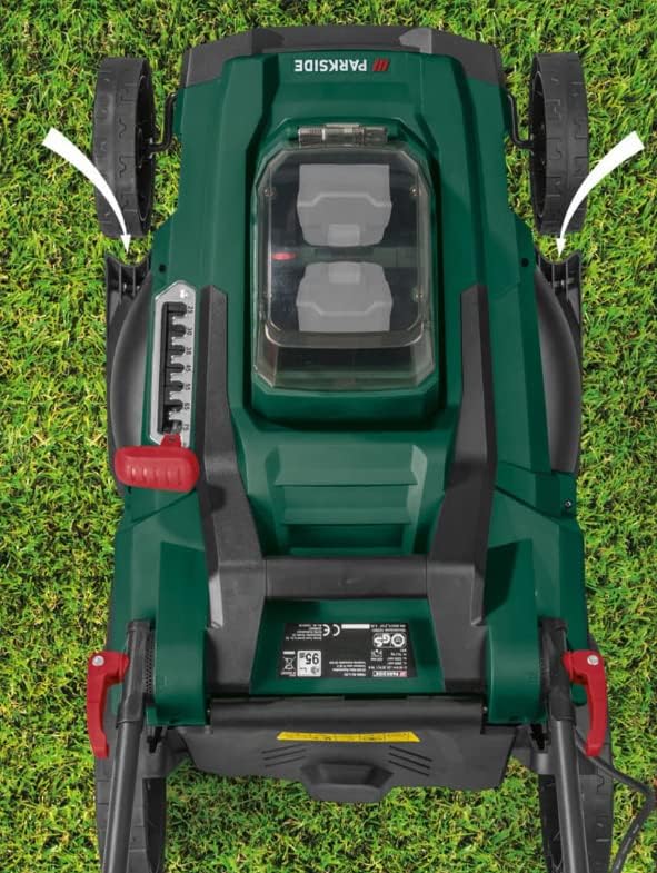 Parkside 40V Cordless Lawn Mower PRMA 40-Li B3 for Effortless Yard Care