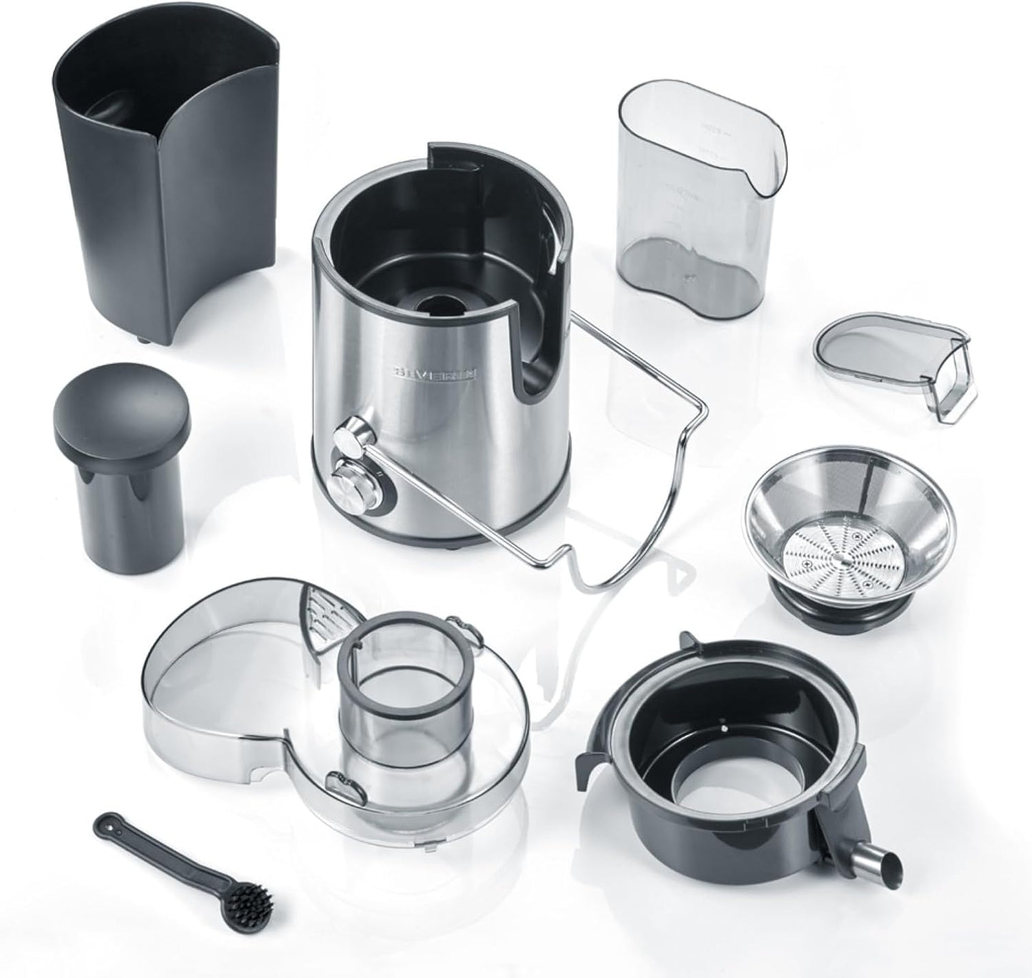 Severin ES 3566 Stainless Steel Juicer with XXL Feed Chute