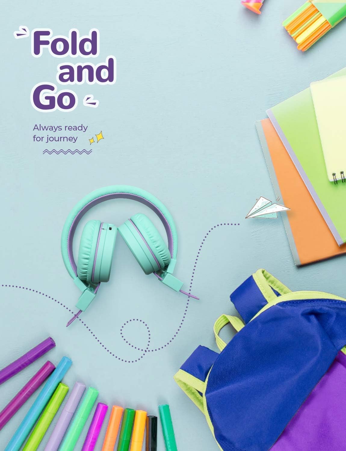 iClever Kids Bluetooth Headphones
