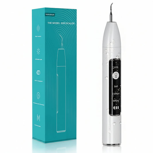 INTELLIGENT Ultrasonic Dental Scaler Intelligence Portable Tooth Cleaner with Three Modes