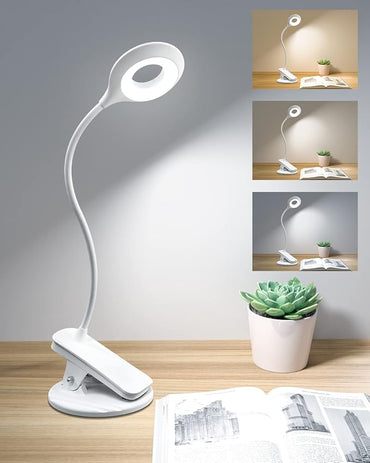 Zemty Led Clip Lamp Reading Lamp