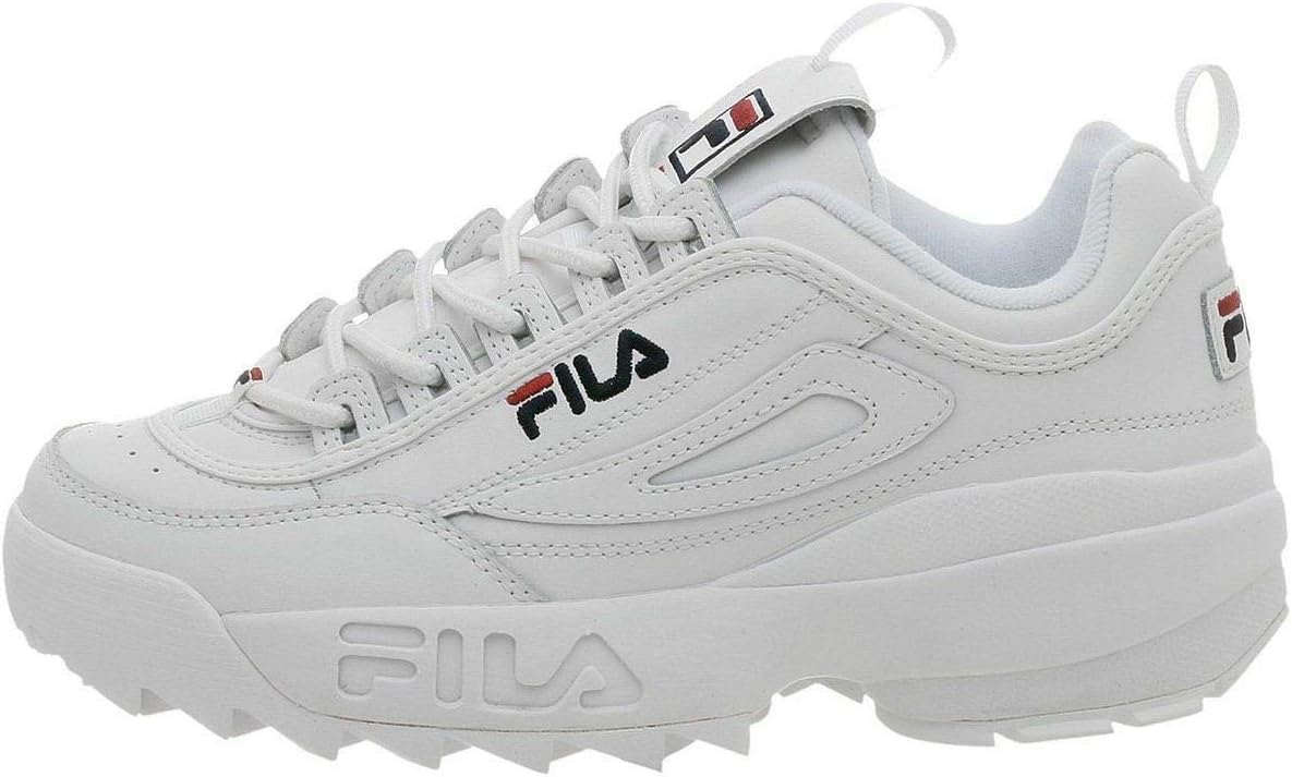 Fila Disruptor II Kids Black Athletic Sneakers with Cushioned Comfort