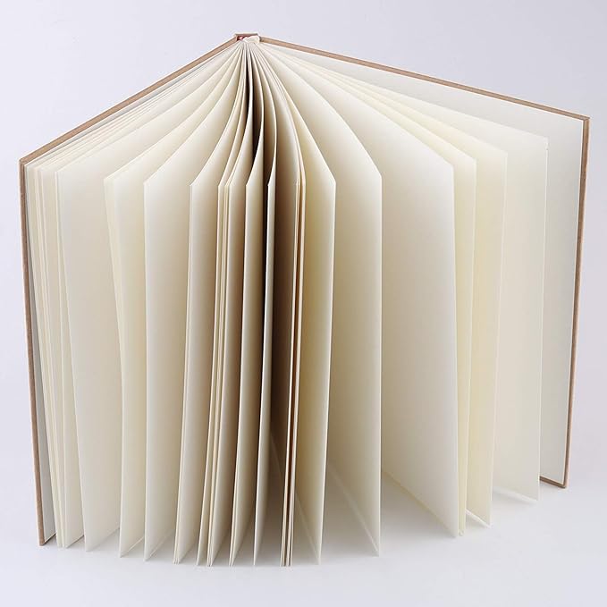 Wedding Guest Book with Elegant Hardcover papers
