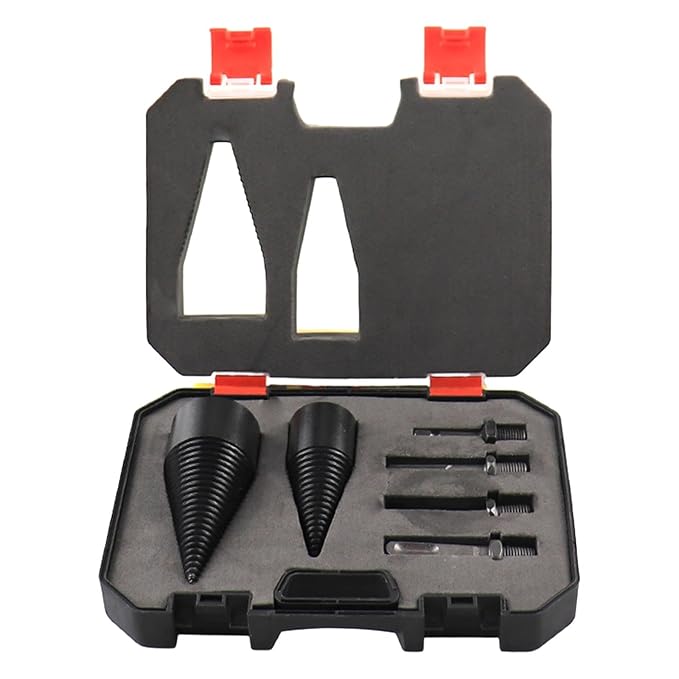 Enakshi Wood Log Splitter Drill Bit Kit