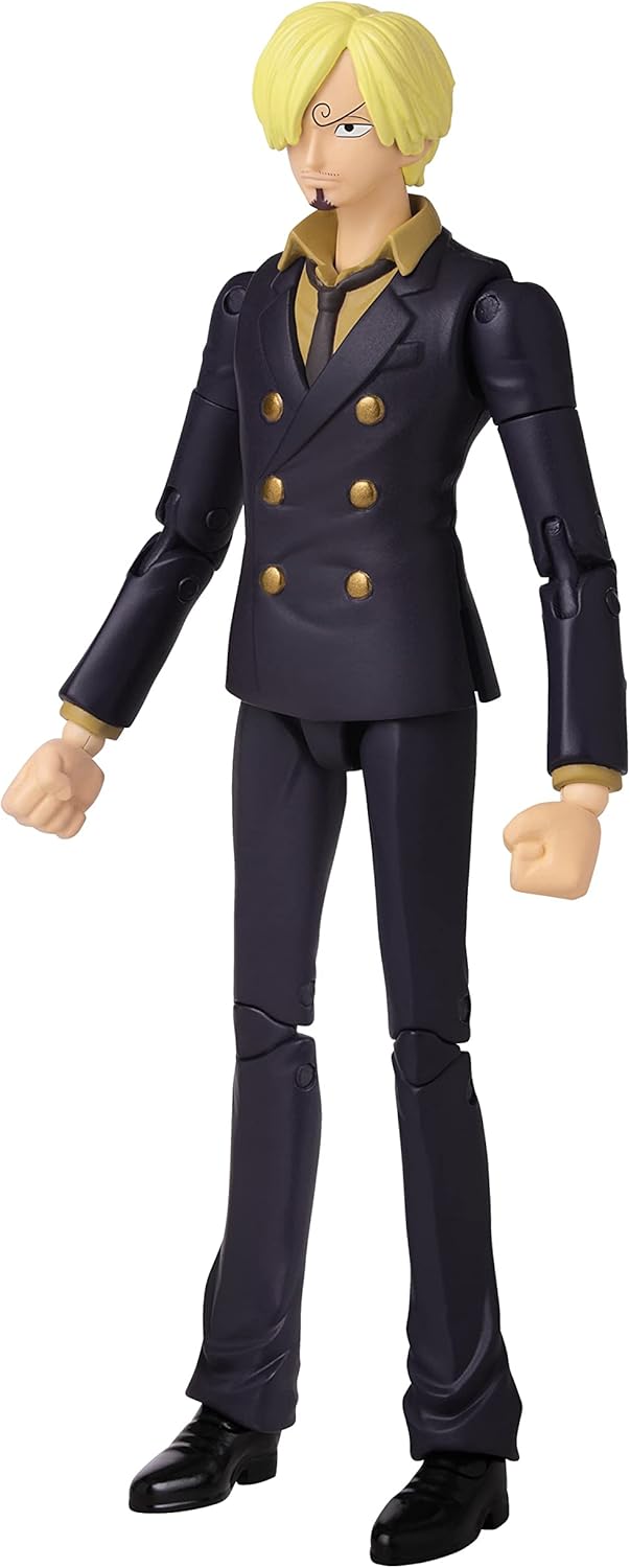 Bandai Anime Heroes One Piece Sanji Figure 6.5" Articulated Collectible