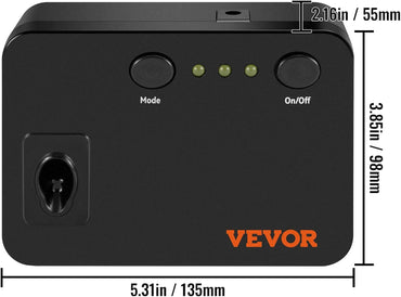 VEVOR Portable Airbrush Kit with Compressor, Dual-Action Gravity Feed, Multi-Purpose