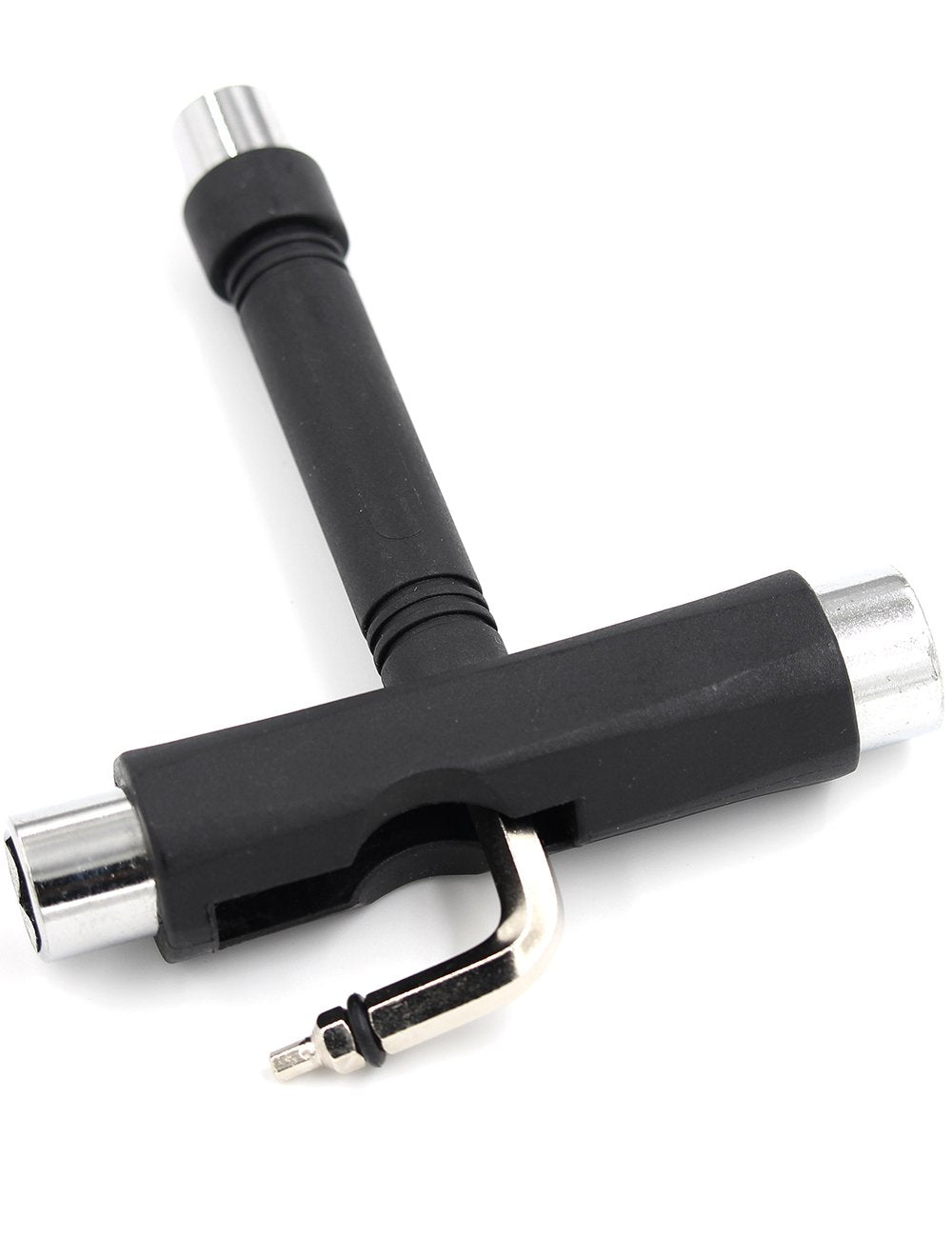 Black Skate Tool Multi-Tool Kit for Independent Longboards