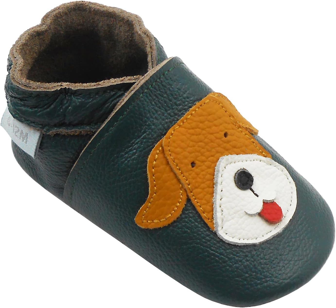 Basrakids Soft Leather Flat Shoes for Infant Boys and Girls