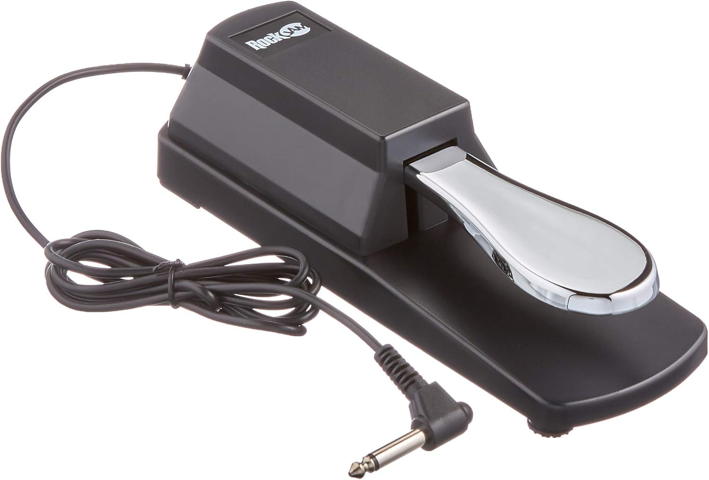 RockJam RJSP01 Professional Sustain Pedal for Digital Pianos and Electronic Keyboards with Polarity Switch