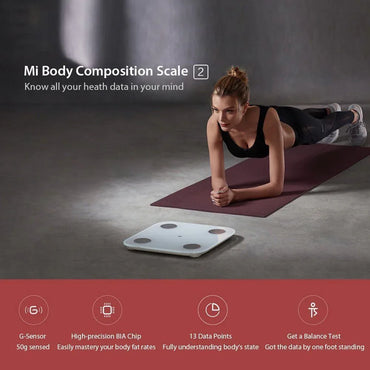 Xiaomi Mi Body Composition Scale 2 Smart Bluetooth Health Tracker - Gomix Brands Outlet