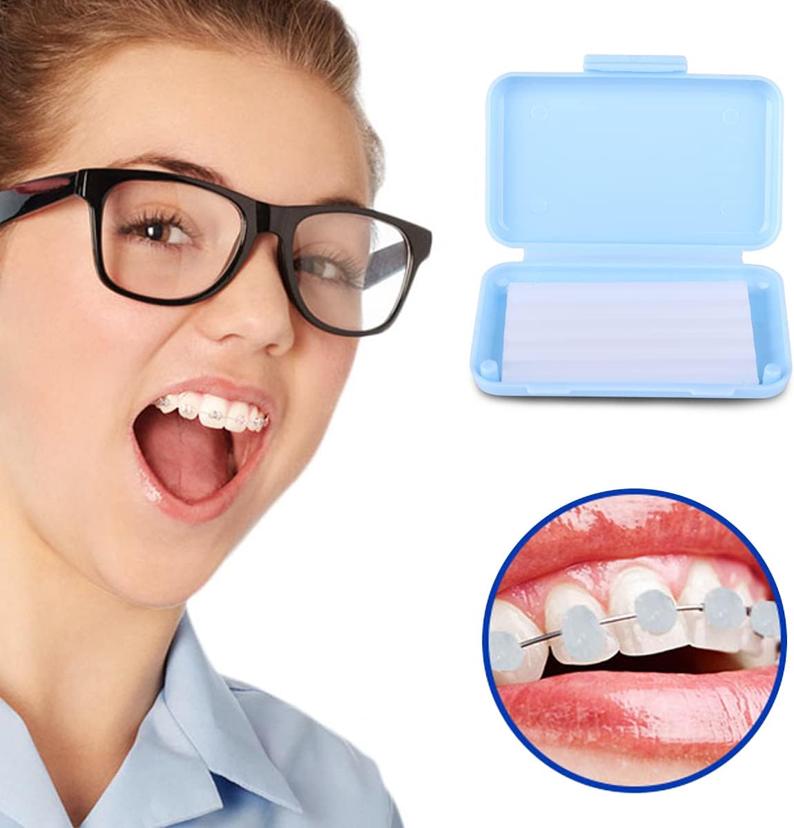 Leikedun Orthodontic Wax for Braces 10 Pack