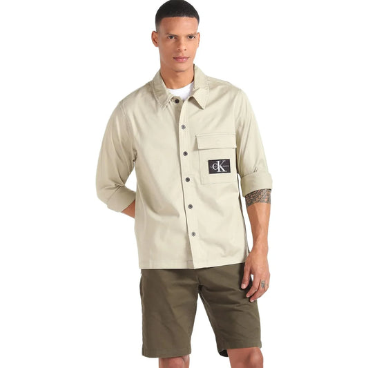 Calvin Klein Men's Casual Shirt – Slim Fit Cotton, Classic Colors - Gomix Brands Outlet