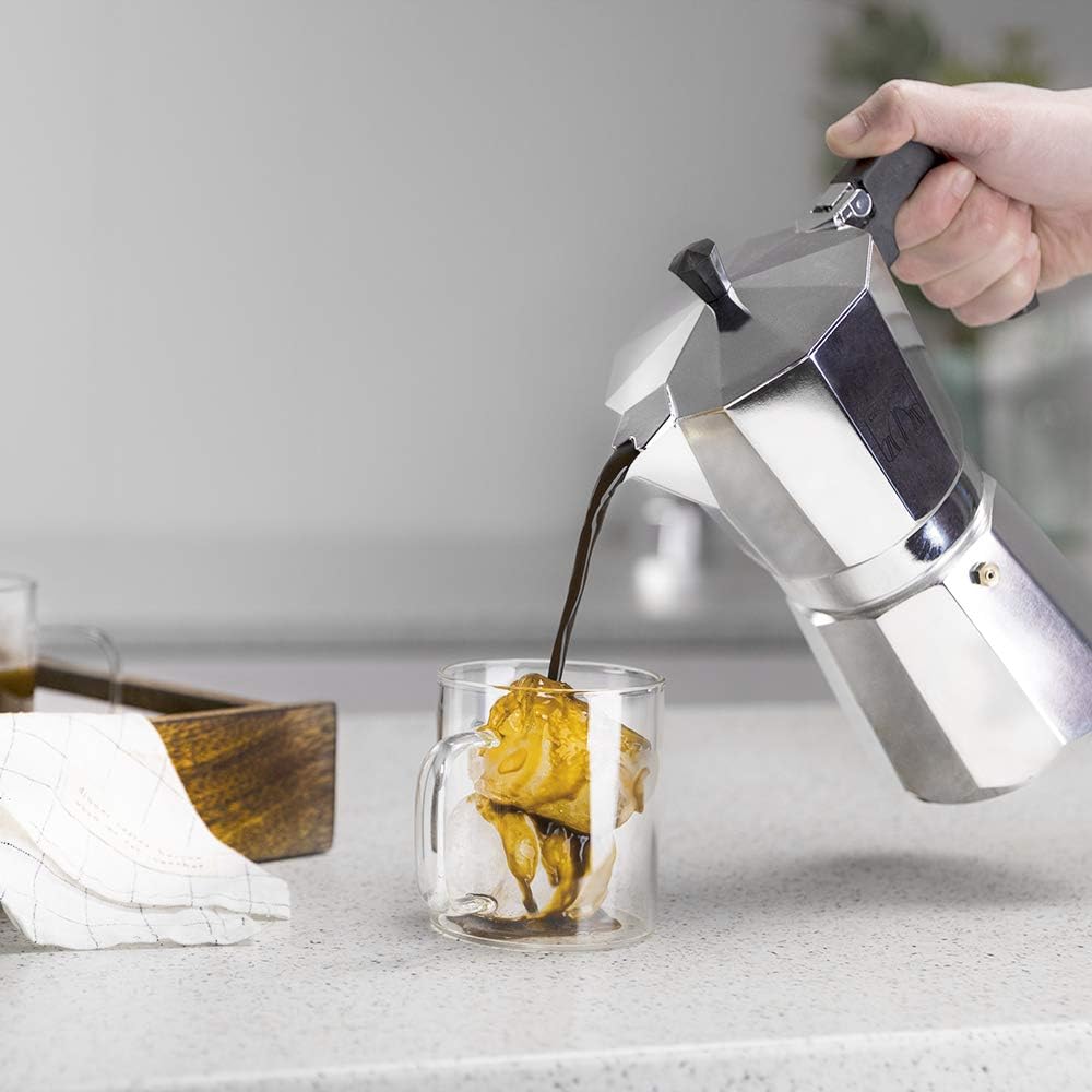 Cecotec Mokclassic 600 Shiny 6-Cup Aluminum Espresso Maker