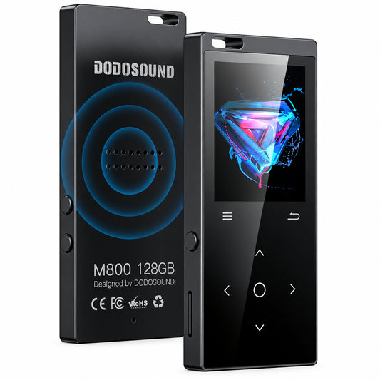 DODOSOUL M800-128G 128GB MP3 Player Black