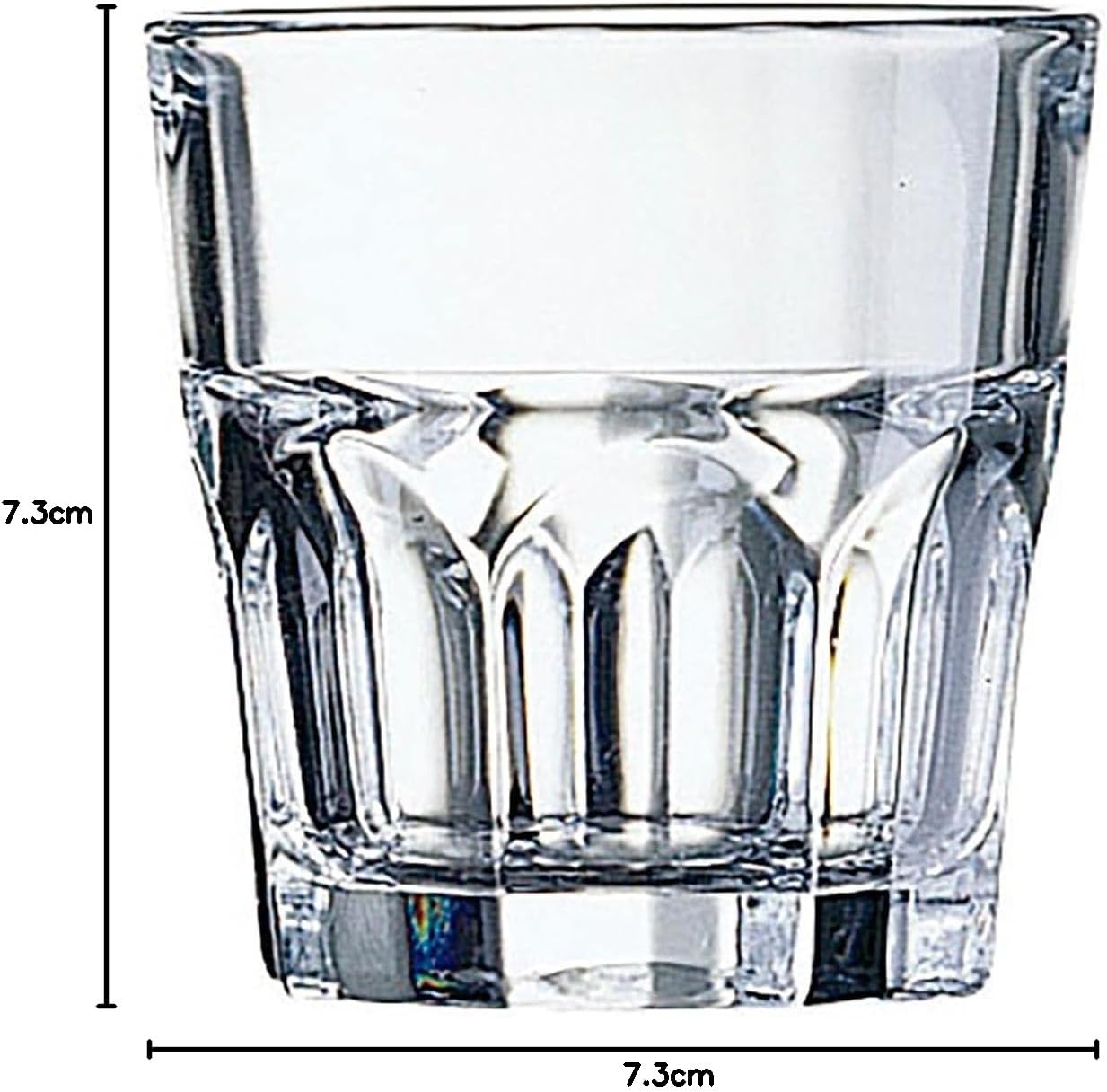 Arcoroc Granity Transparent Whisky Glass – 160ml Heavy‑Duty Drinkware
