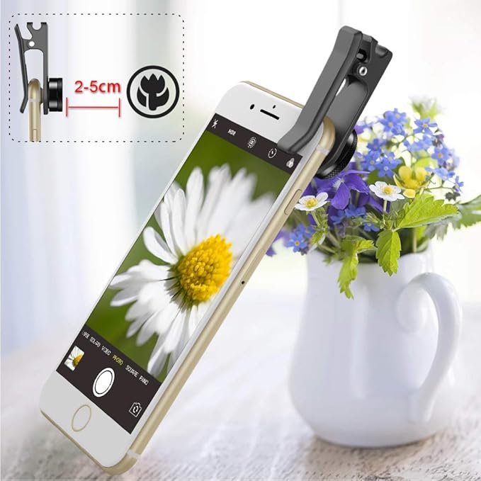 APEXEL 6in1 Clip on Phone Lens Kit
