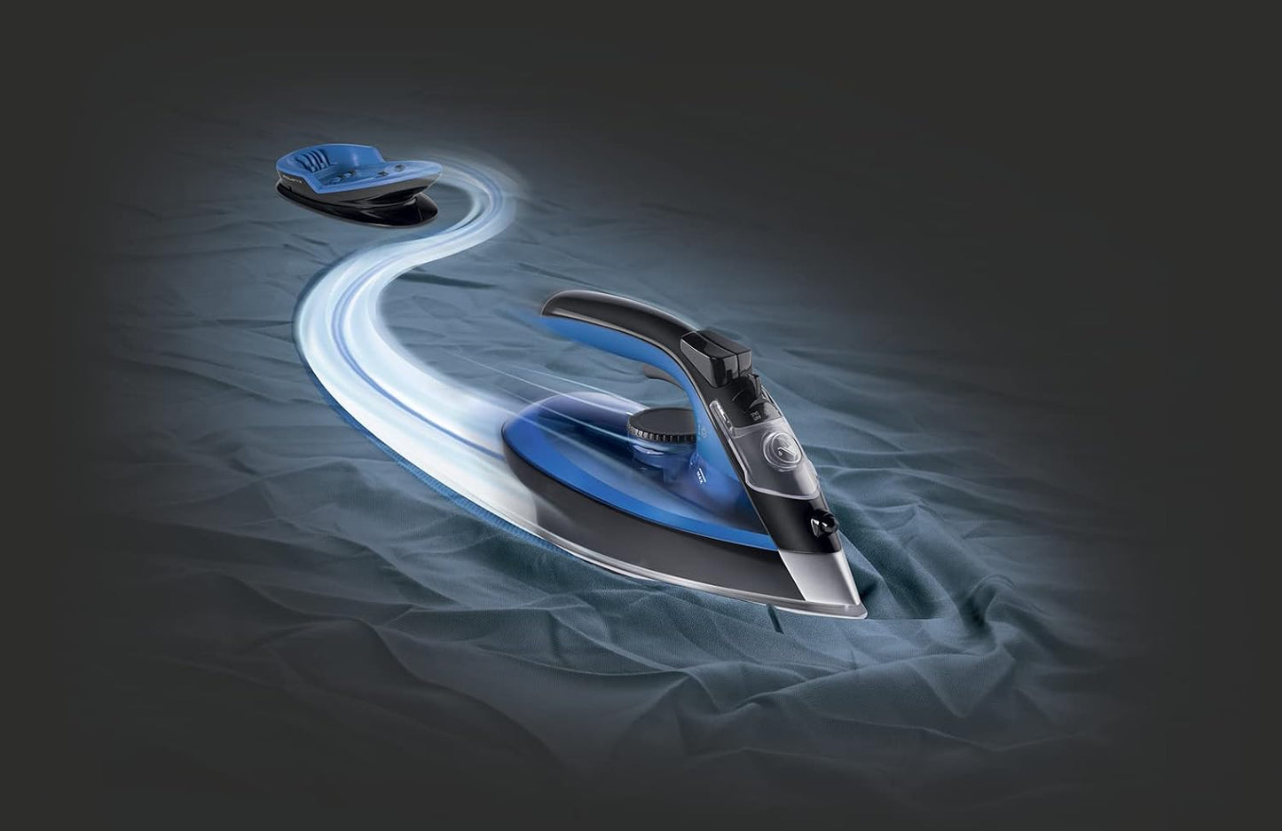 Rowenta Freemove Cordless Steam Iron: Effortless Wrinkle Removal, Powerful Steam, Fast Heat-Up