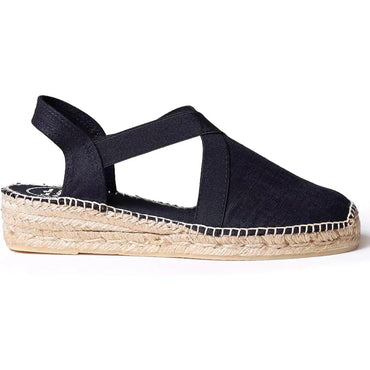 TONI PONS Verona Women's Vegan Cotton Wedge Espadrille. - Gomix Brands Outlet