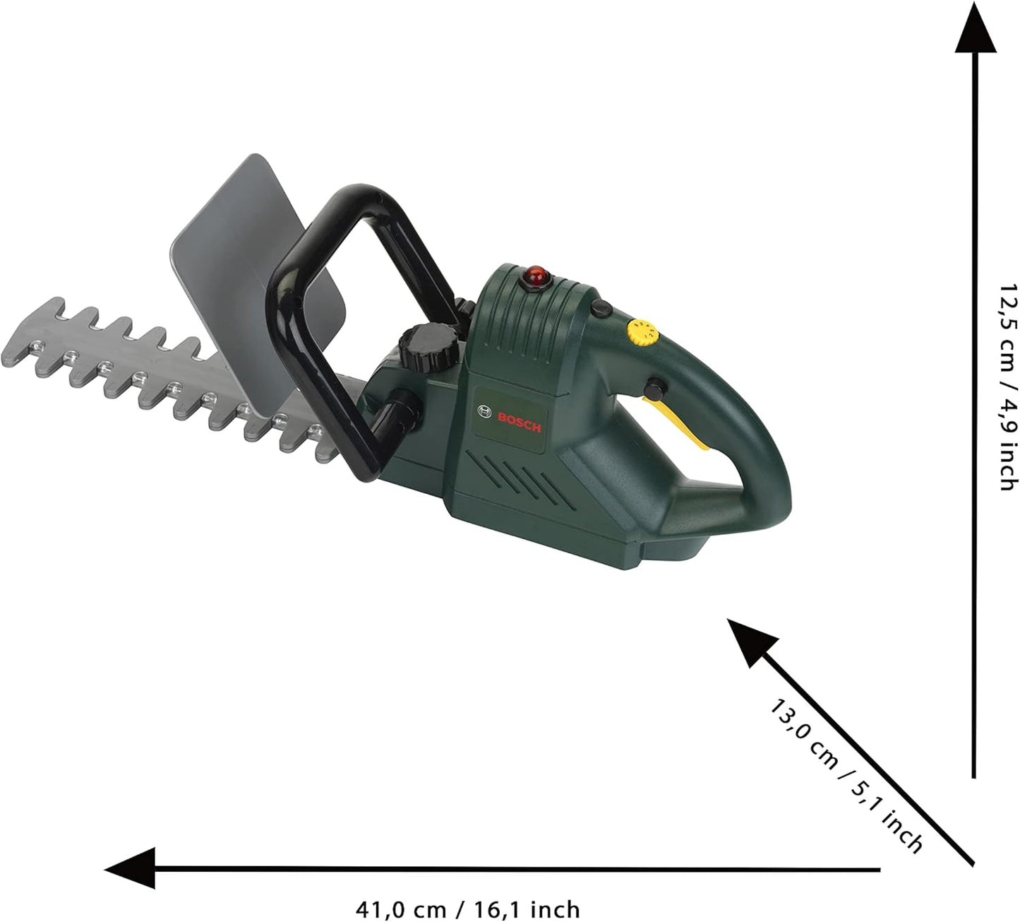 Bosch Toy Hedge Trimmer – Realistic Sound and Flashing Light