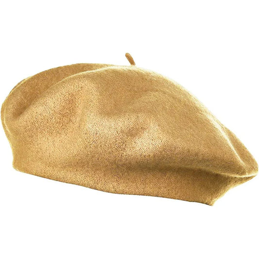 Familyhouse French Classic Wool Felt Beret for Women - Gomix Brands Outlet
