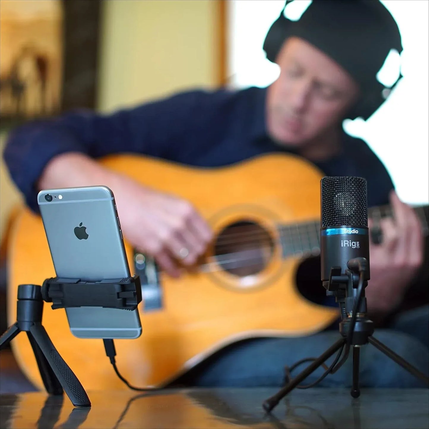 IK Multimedia iRig Mic Studio Portable Large-Diaphragm USB Microphone - Gomix Brands Outlet