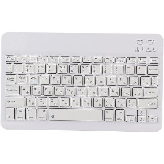Ultra-Thin 10-Inch Rechargeable Bluetooth Keyboard for Android iOS Windows - Gomix Brands Outlet