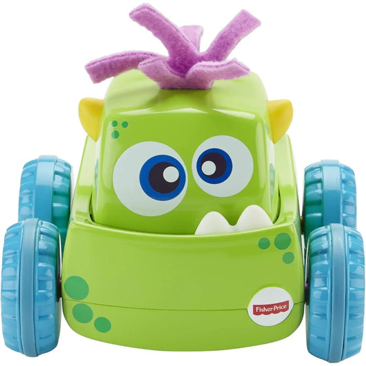 Fisher-Price Green Press‑N‑Go Monster Truck Crawling Toy for Babies - Gomix Brands Outlet