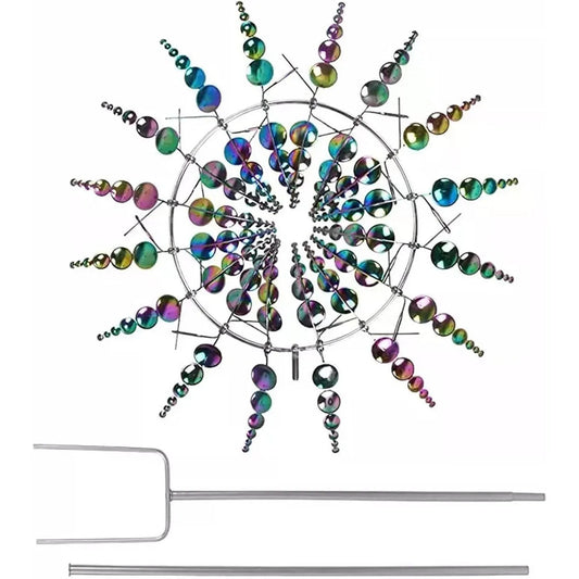 Harlow Wind Spinner Outdoor Garden Metal Decoration Sculpture - Gomix Brands Outlet