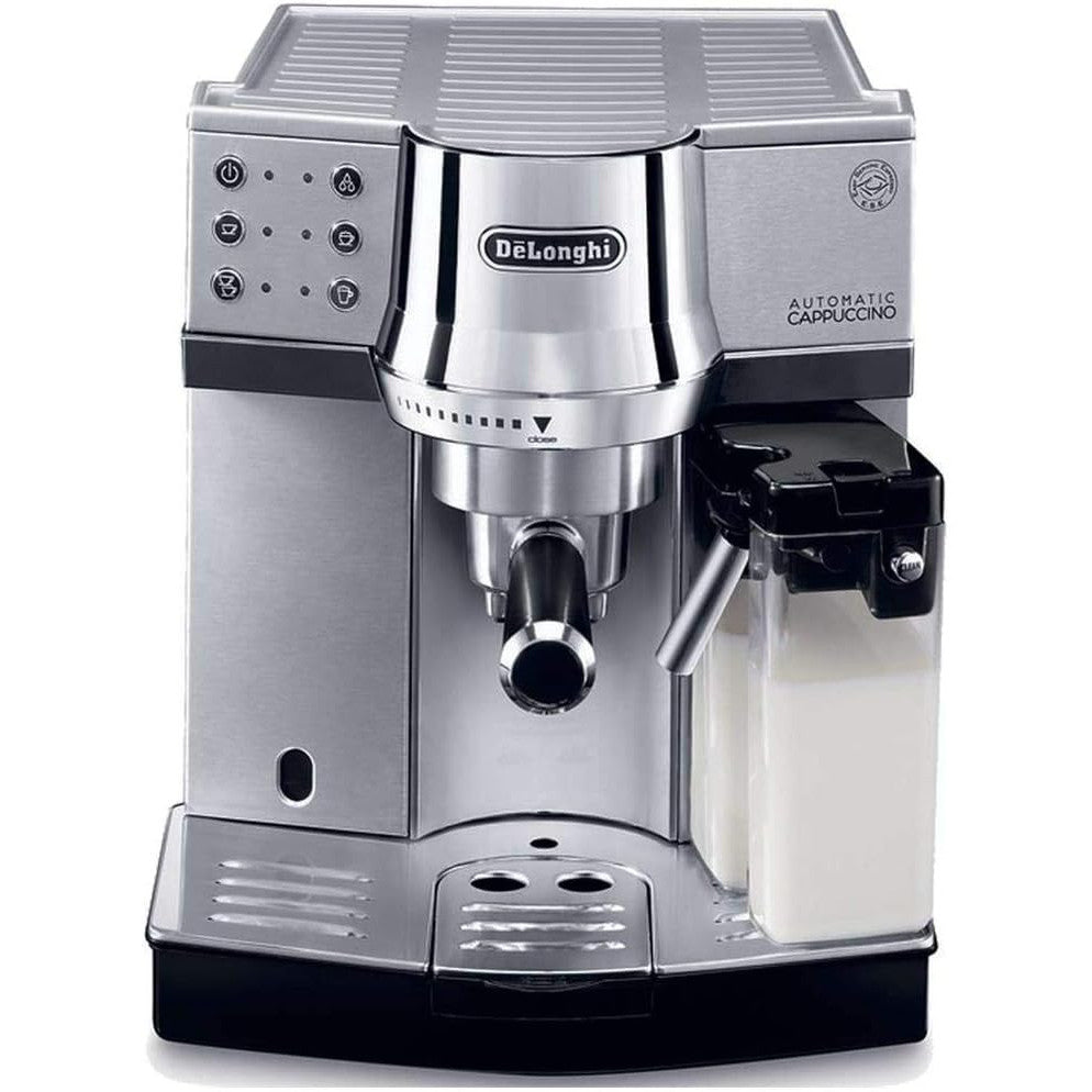 De'Longhi EC850M Automatic Cappuccino Espresso Machine Stainless Steel