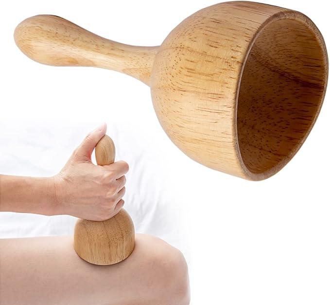 Wood Therapy Cup for Body Sculpting, Lymphatic Drainage, Cellulite Reduction Massage - Gomix Brands Outlet