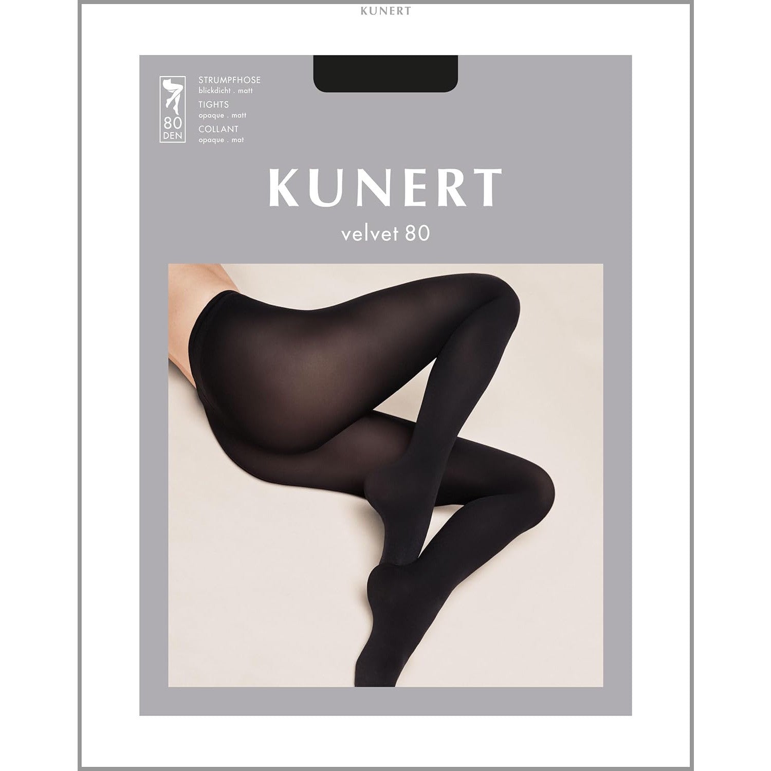 KUNERT Women's Velvet Opaque Matte Tights 80 Denier