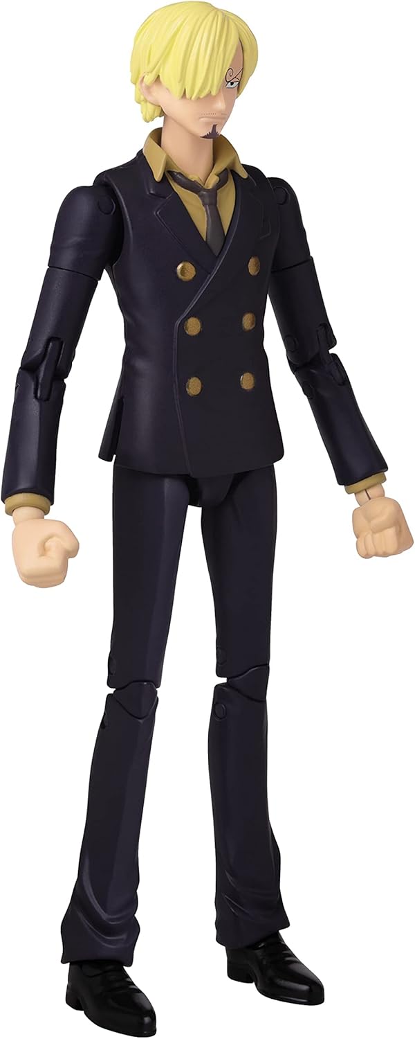 Bandai Anime Heroes One Piece Sanji Figure 6.5" Articulated Collectible