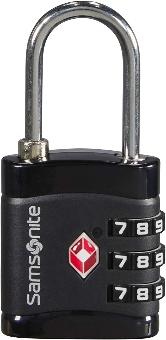 Samsonite Global TSA Luggage Lock: Secure Your Travels with This Compact Black