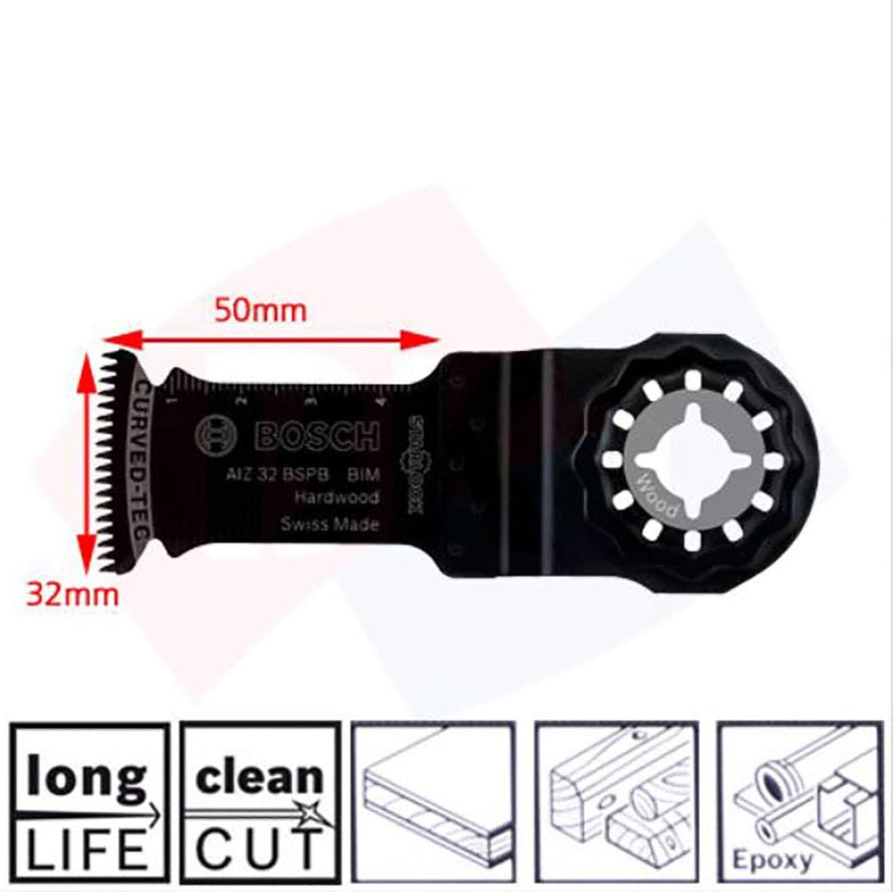 Bosch 5-Piece Starlock Tungsten Carbide Blade Set