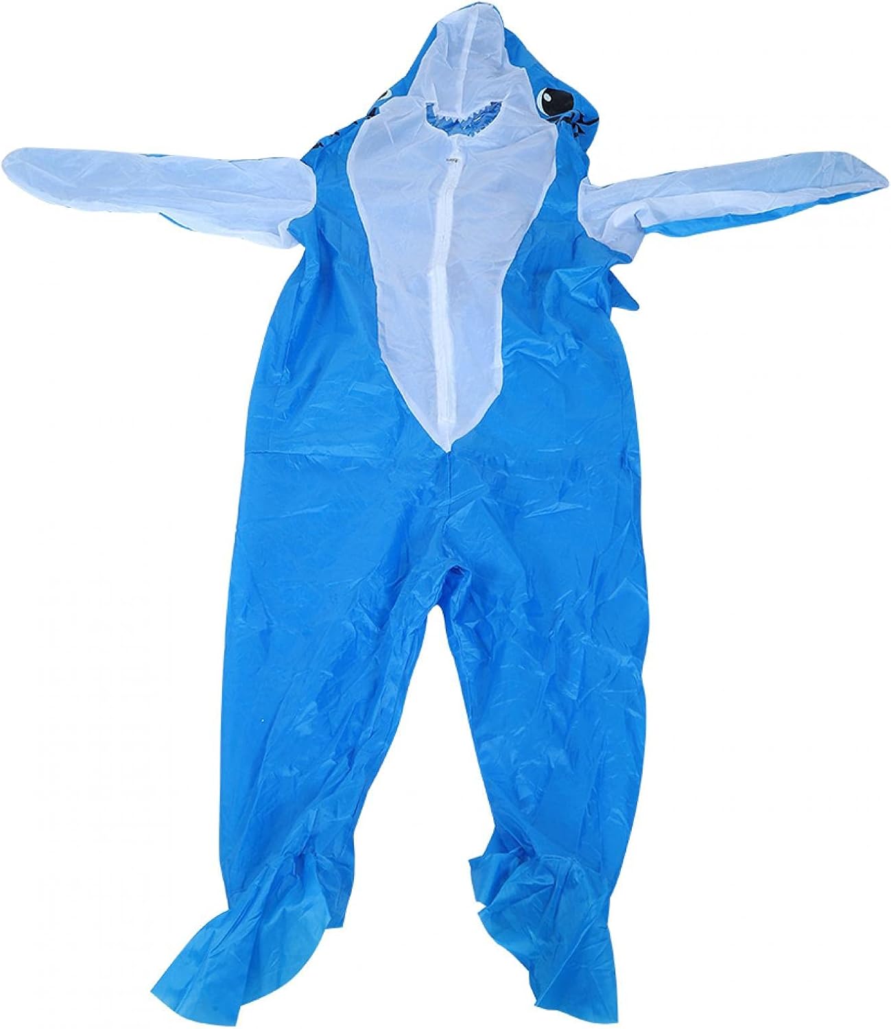 Blue Shark Battery Powered Inflatable Costume for Halloween Parties