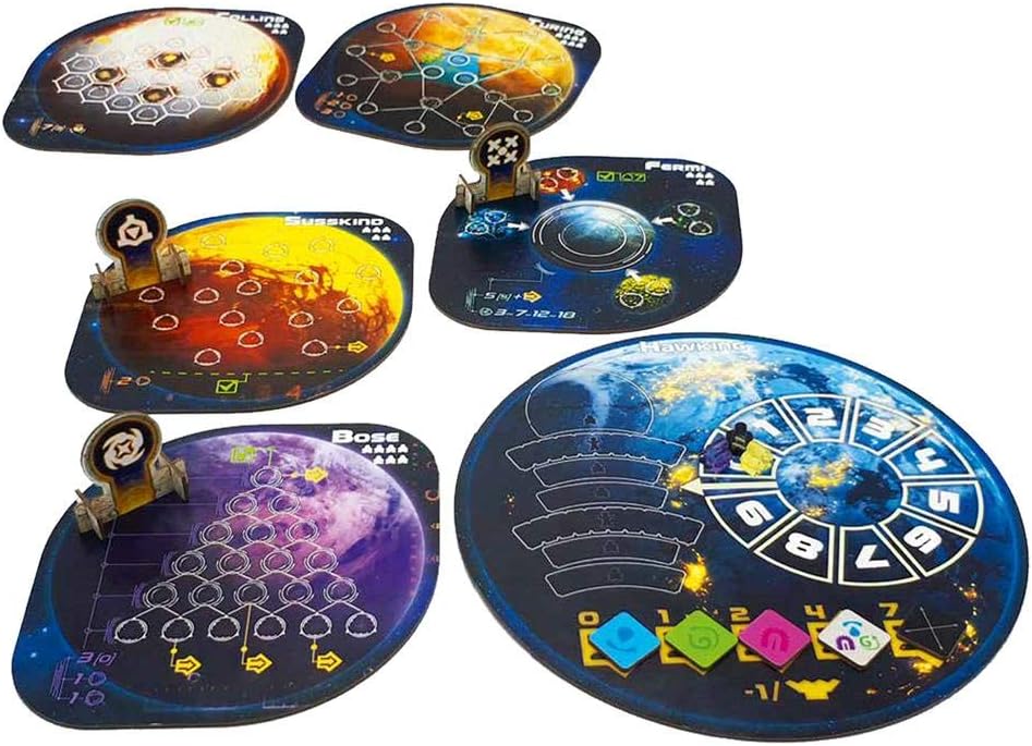 Space Gate Odyssey Strategy Board Game for 2-4 Players
