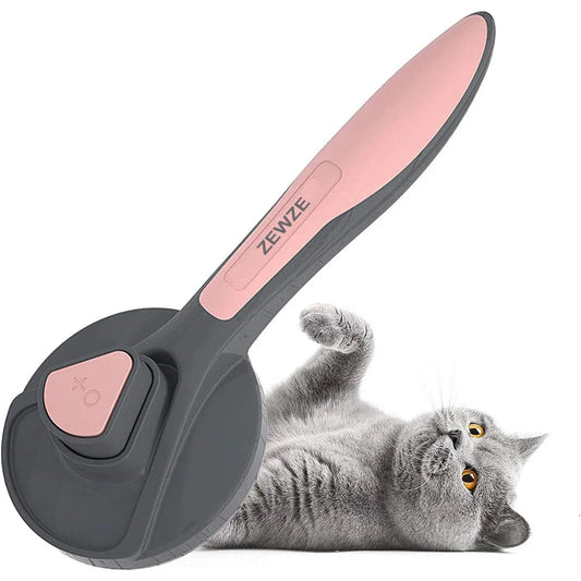 ZEWZE Pet Brush: Shedding Tool for Medium and Long Hair Pets - Gomix Brands Outlet