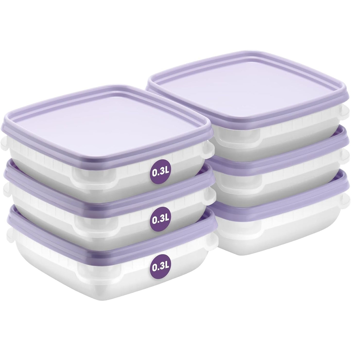 Smartstore 6‑Pack 0.3L BPA‑Free Food Containers – Fridge Safe